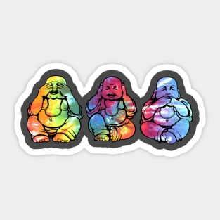 See no, Hear no, Speak no evil Sticker